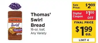 ShopRite Swirl Bread offer