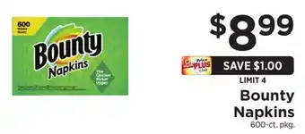 ShopRite Napkins offer