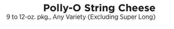 ShopRite String Cheese offer