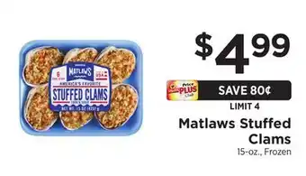 ShopRite Stuffed Clams offer