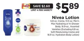 ShopRite Lotion offer