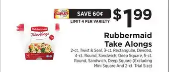 ShopRite Take Alongs offer