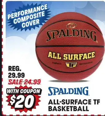 Big 5 Spalding All-Surface TF Basketball offer