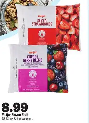 Meijer Meijer Frozen Fruit offer