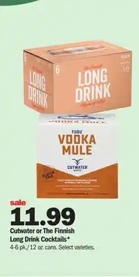 Meijer Cutwater or The Finnish Long Drink Cocktails offer