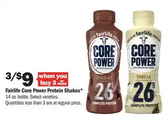 Meijer Fairlife Core Power Protein Shakes offer