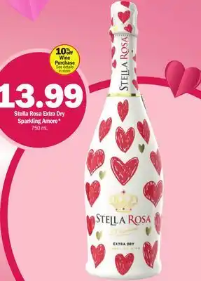 Meijer Stella Rosa Extra Dry Sparkling Amore offer