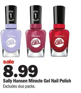 Meijer Sally Hansen Miracle Gel Nail Polish offer