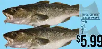 Hmart Fresh Cod offer