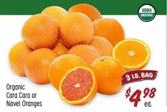 Sprouts Farmers Market Organic Cara Cara or Navel Oranges offer