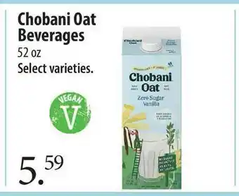 Market of Choice Chobani Oat Beverages offer