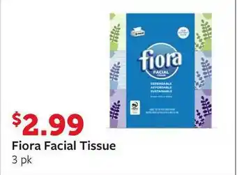 Fareway Fiora Facial Tissue 3 Pk offer
