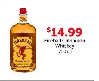 Fareway Fireball Cinnamon Whiskey 750 Ml offer