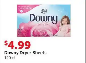 Fareway Downy Dryer Sheets offer