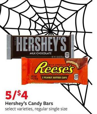 Fareway Hershey's Candy Bars offer