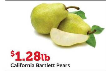 Fareway California Bartlett Pears offer