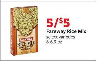 Fareway Fareway Rice Mix offer