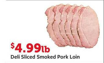 Fareway Deli Sliced Smoked Pork Loin offer