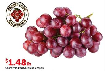 Fareway California Red Seedless Grapes offer