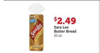 Fareway Sara Lee Butter Bread offer