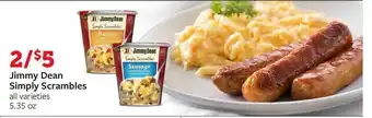 Fareway Jimmy Dean Simply Scrambles offer