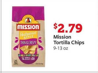 Fareway Mission Tortilla Chips offer