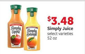 Fareway Simply Juice offer