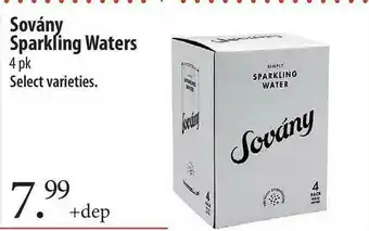 Market of Choice Sovány Sparkling Waters offer