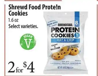 Market of Choice Shrewd Food Prote!n Cookies offer
