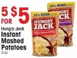IGA Hungry Jack Instant Mashed Potatoes 5 oz offer