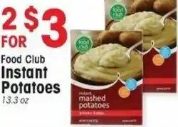 IGA Food Club Instant Potatoes 13.3 oz offer