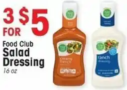 IGA Food Club Salad Dressing 16 oz offer