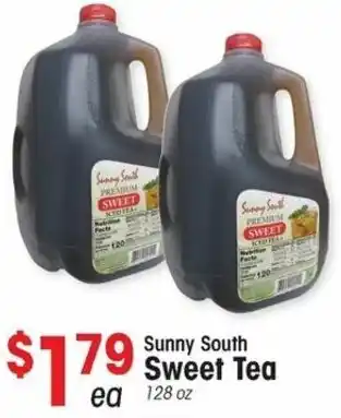 IGA Sunny South Sweet Tea 128 oz offer