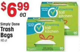 IGA Trash Bags offer