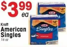 IGA Kraft American Singles 16 oz offer