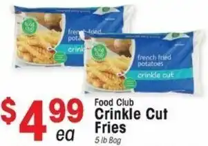 IGA Crinkle Cut Fries offer
