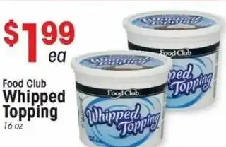 IGA Whipped Topping 16 oz offer