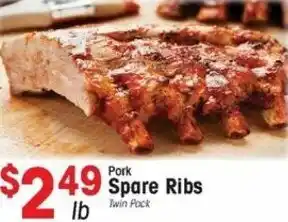 IGA Spare Ribs offer
