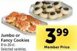 Safeway Jumbo Or Fancy Cookies offer