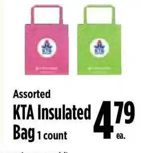 Assorted Kta Insulated Bag