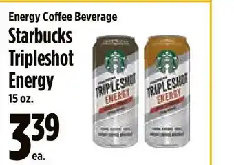 KTA Super Stores Energy Coffee Beverage Starbucks Tripleshot Energy offer