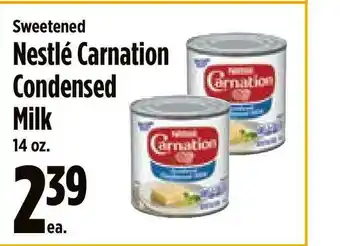 KTA Super Stores Sweetened Nestlé Carnation Condensed Milk offer