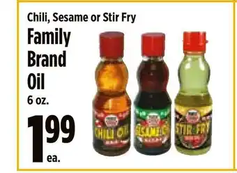 KTA Super Stores Chili Sesame Or Stir Fry Family Brand Oil offer