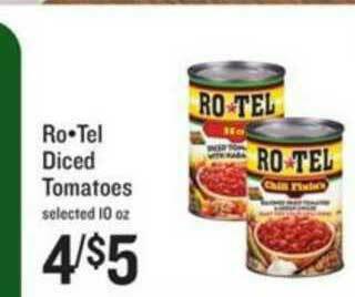 Lowes Foods Ro Tel Diced Tomatoes offer