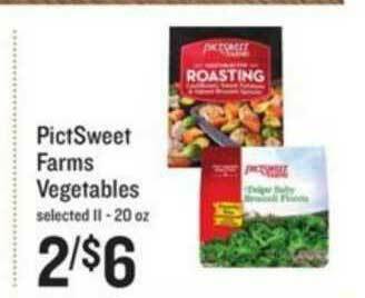 Lowes Foods Pictsweet Farms Vegetables offer