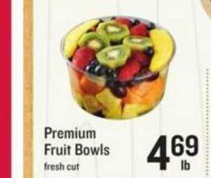 Lowes Foods Premium Fruit Bowls offer
