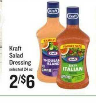 Lowes Foods Kraft Salad Dressing offer