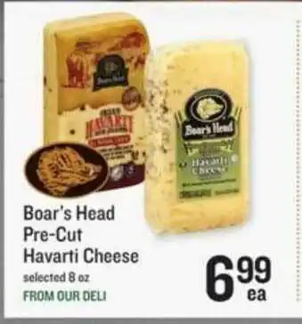 Lowes Foods Boar's Head Pre-cut Havarti Cheese offer