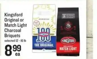 Lowes Foods Kingsford Original Or Match Light Charcoal Briquets offer