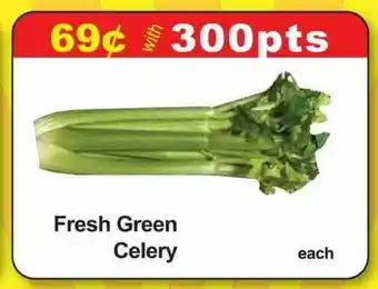Market Basket Fresh Green Celery offer